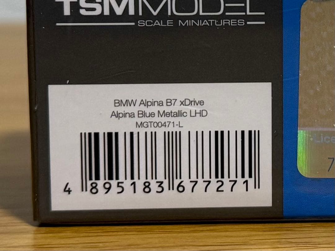 新品未開封 BMW アルピナ B7 xDrive 1/64 MINI GT 2台