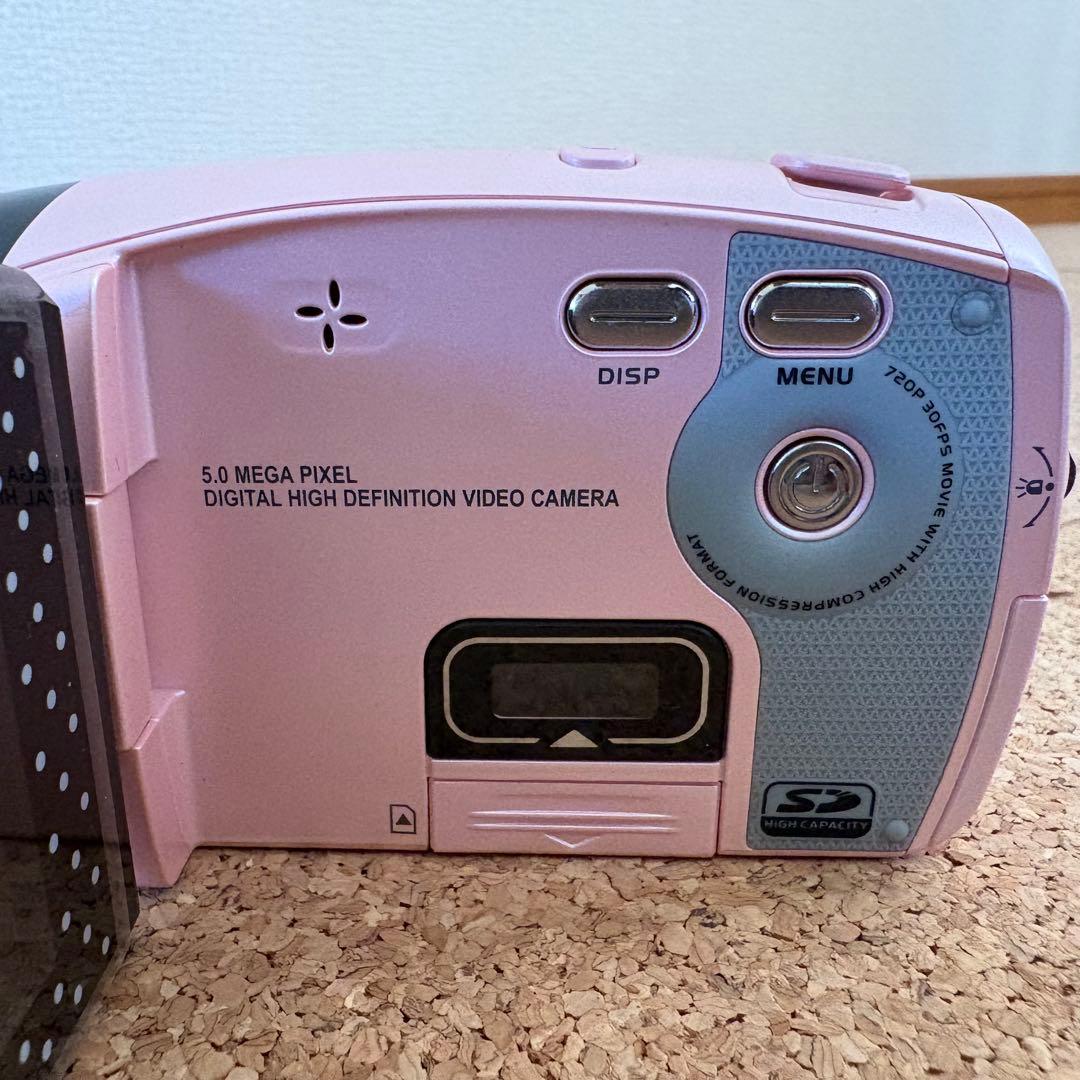 【良品】Hello Kitty ハローキティ HDビデオカメラ 本体のみ
