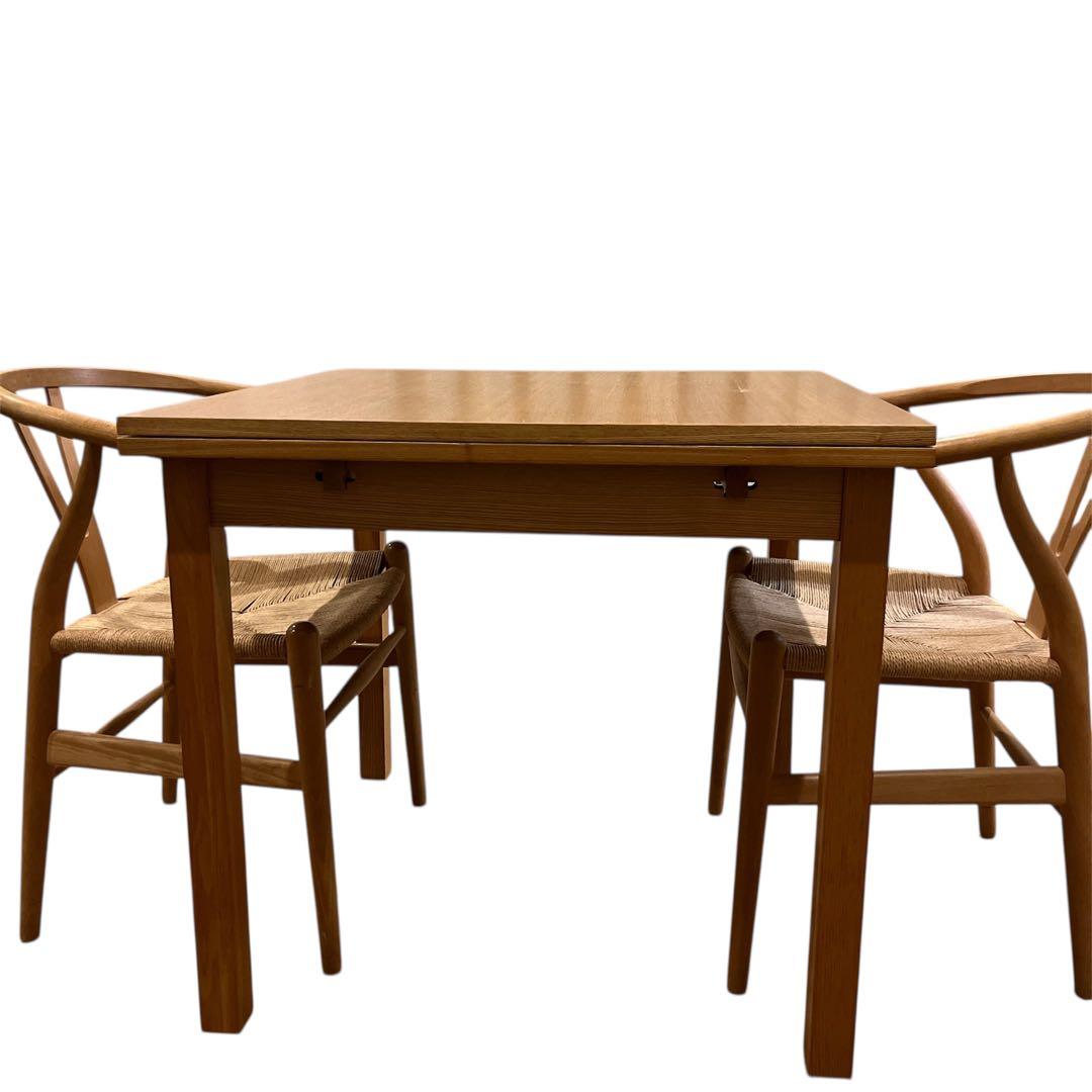 無印良品　エクステンションテーブル　80(130)×80×72