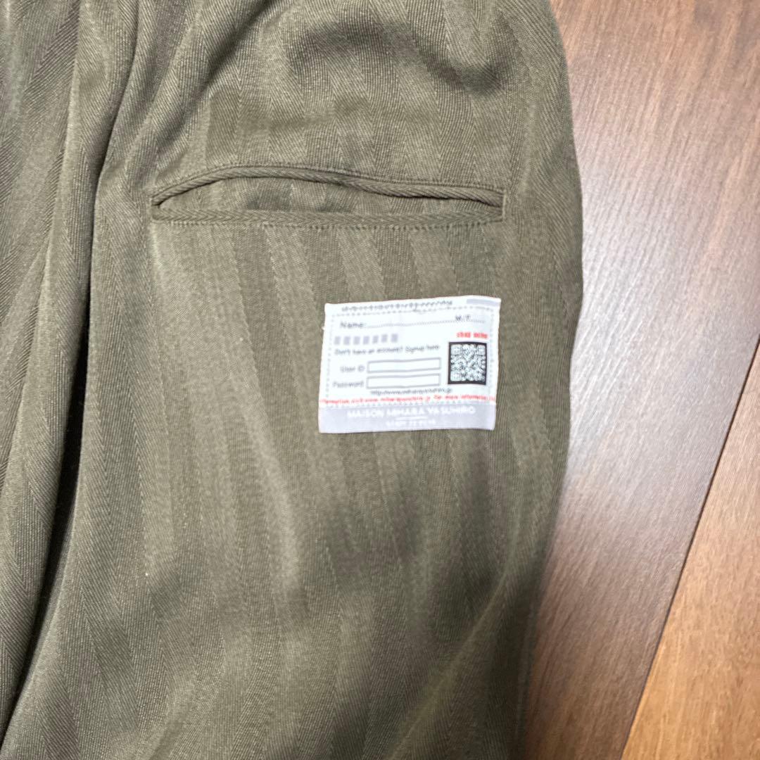 メゾンミハラヤスヒロ　ヴィンテージウール　サルエルパンツ　44