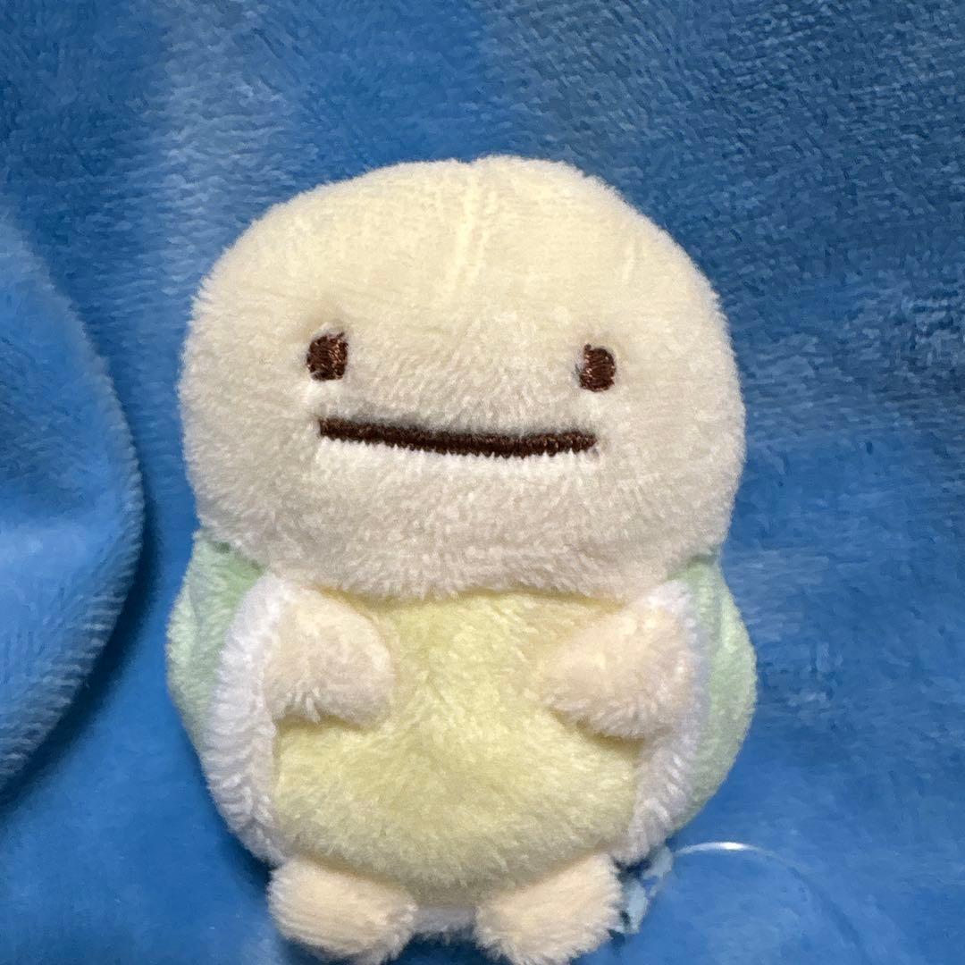 新品タグ付き　すみっコぐらし　てのりぬいぐるみ　うみがめ　うみっコ