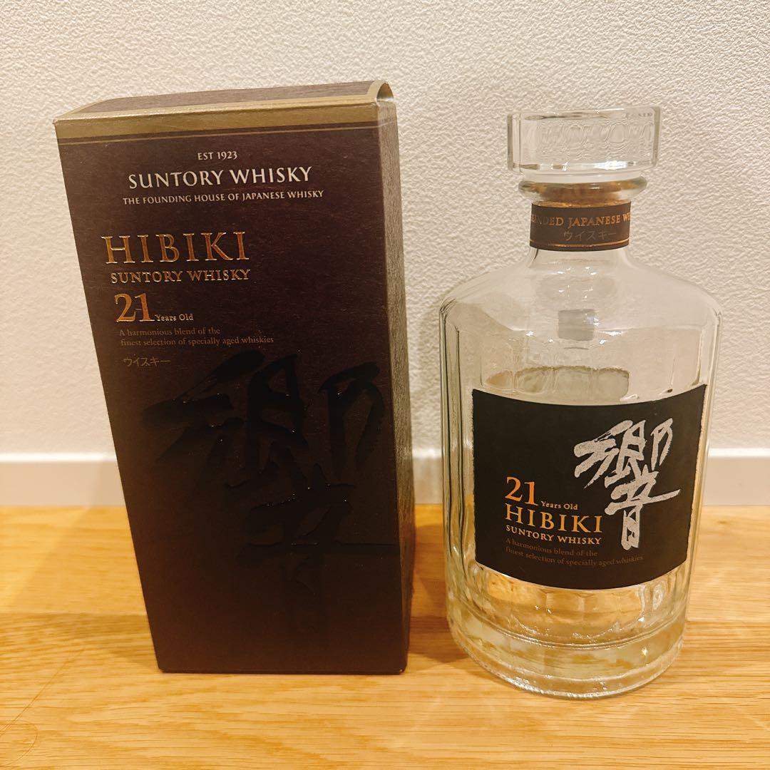 Hibiki 21年＋blossom harmony2023空瓶と箱