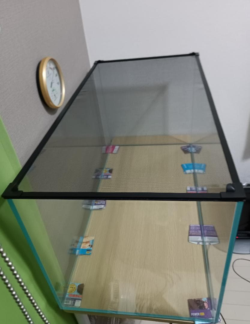 アクロ90㎝ガラス水槽　スーパークリアクロスカット 90×45×45㎝