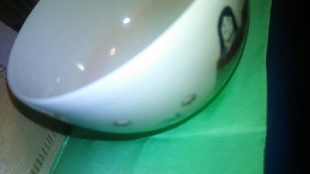 抹茶茶碗、共箱入、乾山写、雛人形、紫雲作、3番