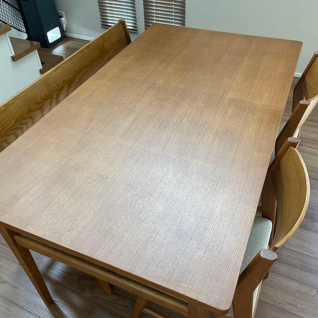 unico ダイニングテーブルセット(テーブルのページ)