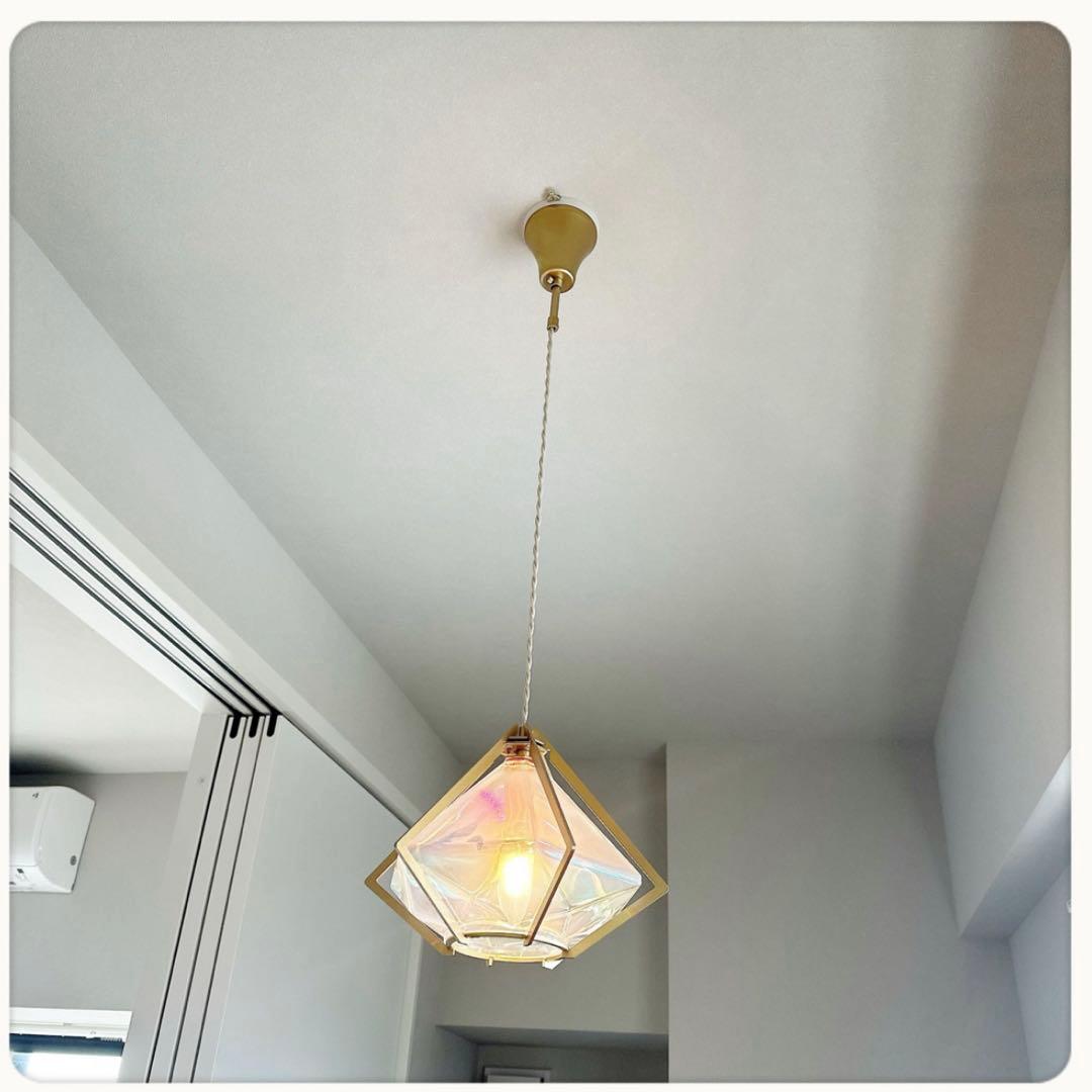 フランフラン　レオン ペンダントランプ オーロラ　照明　電球　シャンデリア