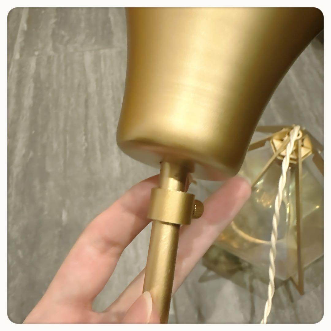 フランフラン　レオン ペンダントランプ オーロラ　照明　電球　シャンデリア