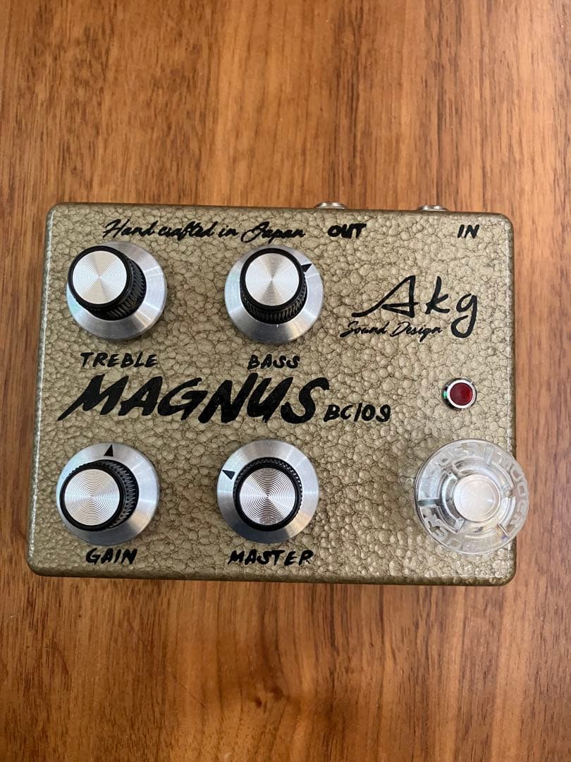 Akg MAGNUS BC109 FUZZ ファズ GOLD