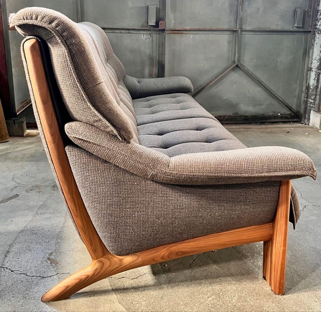 ③ 【送料込】 KARIMOKU カリモク 2人掛けソファUU4953R390