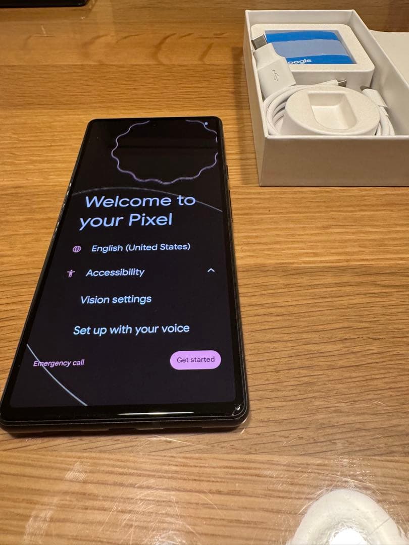 【値下げしました】Google Pixel 6 kinda coral 本体