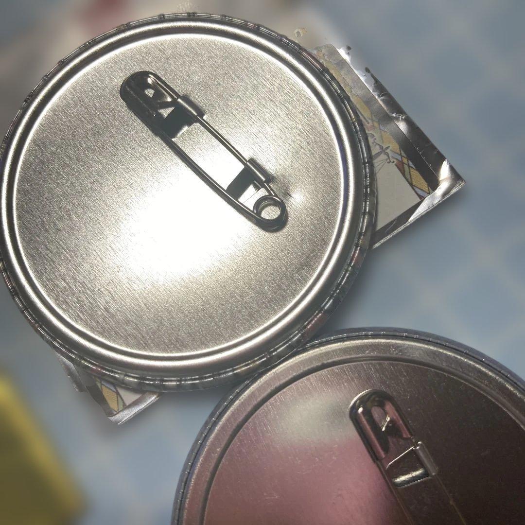 ニルアドミラリの天秤 汀紫鶴 缶バッジ　8点