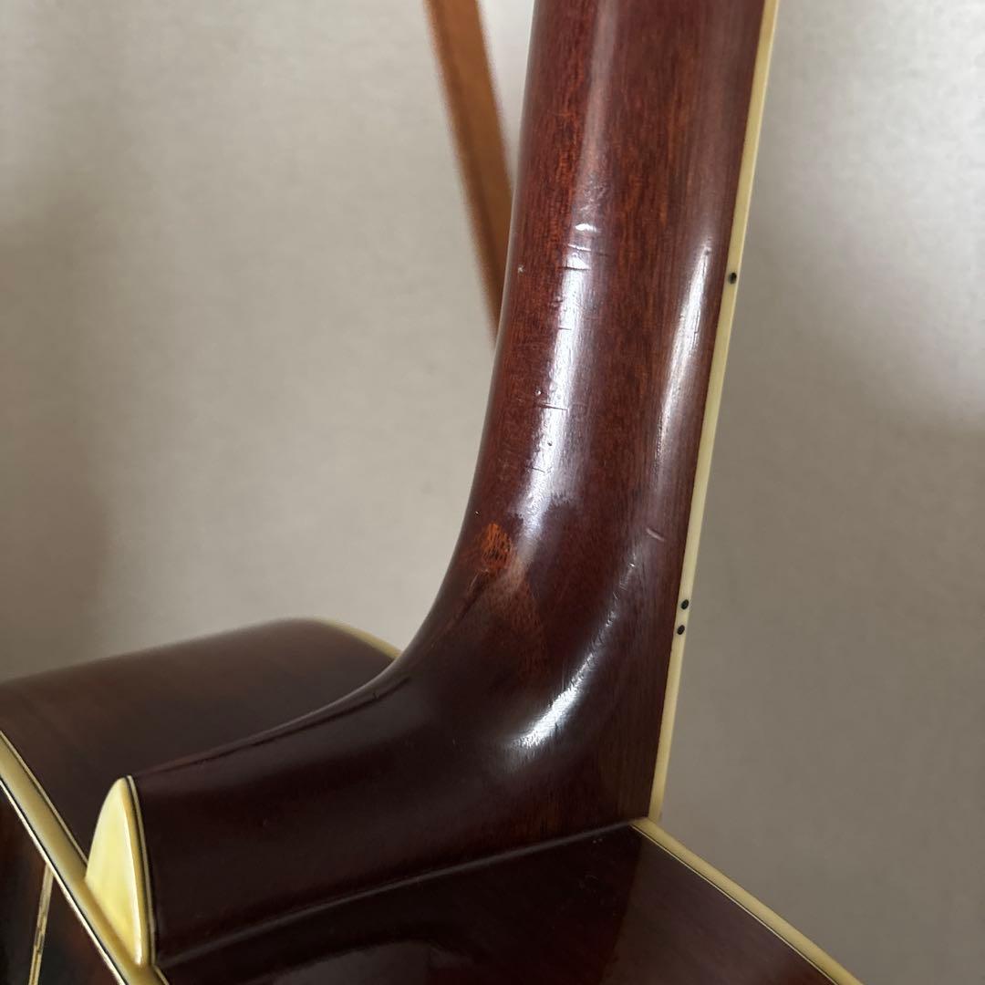 Morris Special W-35 ハードケース　ストラップ　ゴム式カポ付き