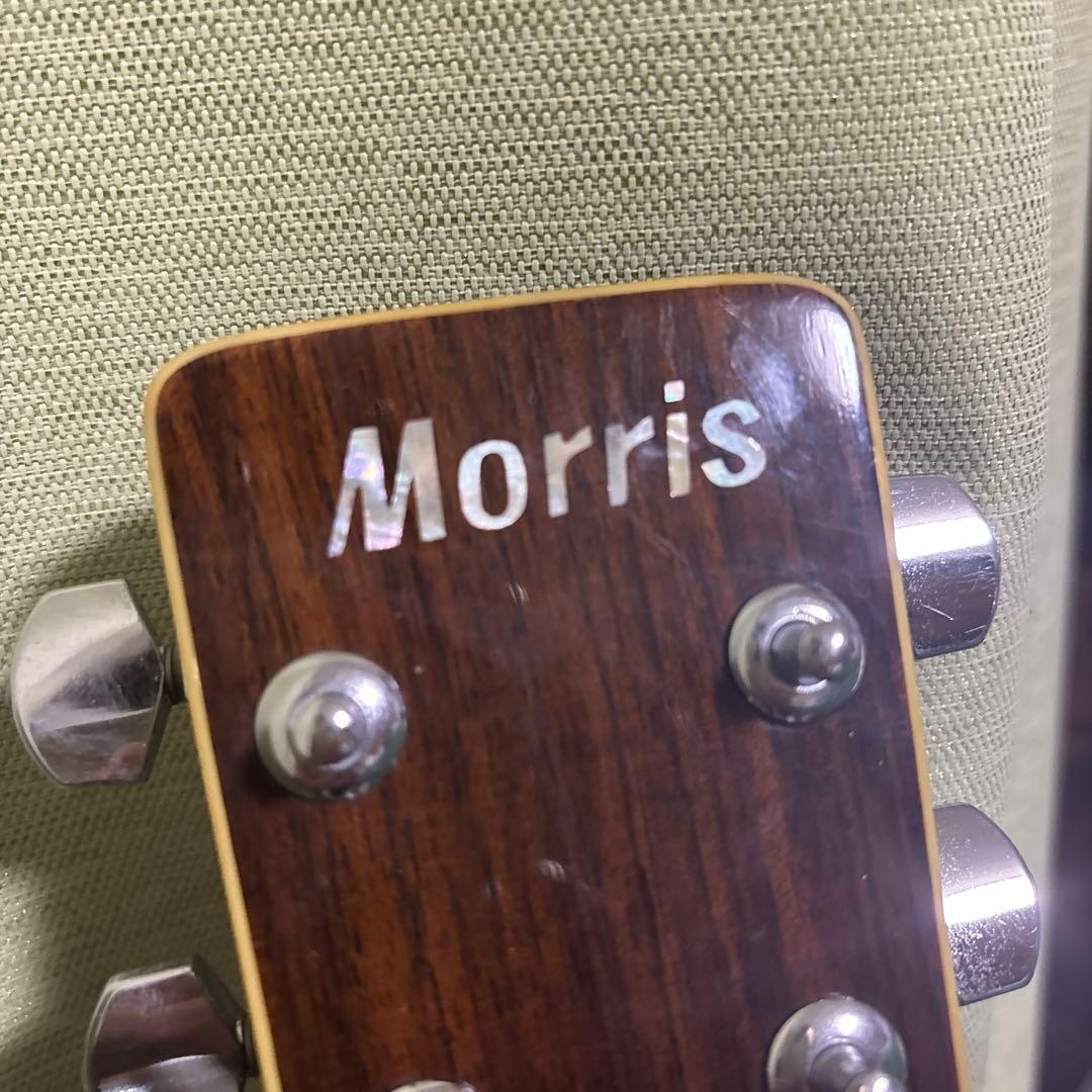 Morris Special W-35 ハードケース　ストラップ　ゴム式カポ付き