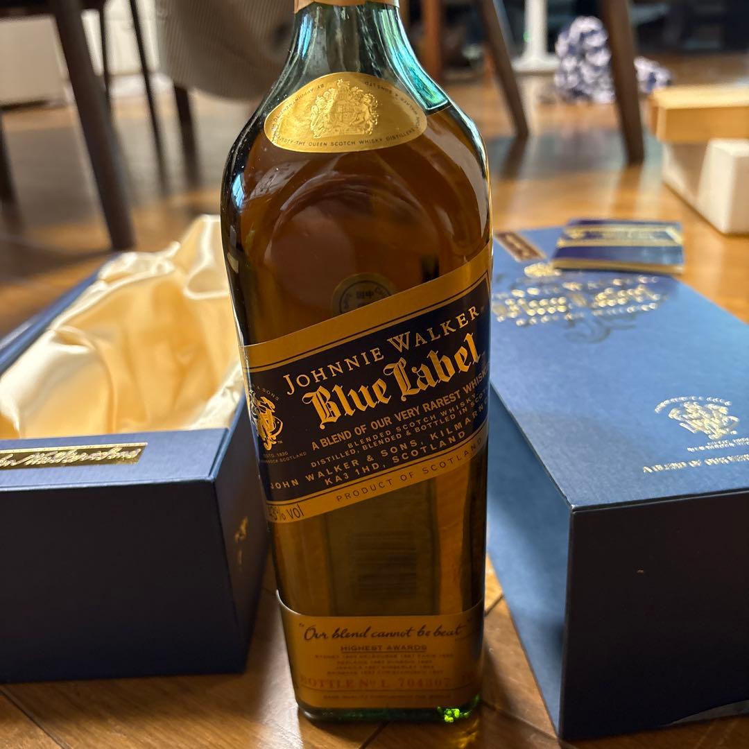 【未開栓】ジョニーウォーカー JOHNNIE WALKER ブルーラベル