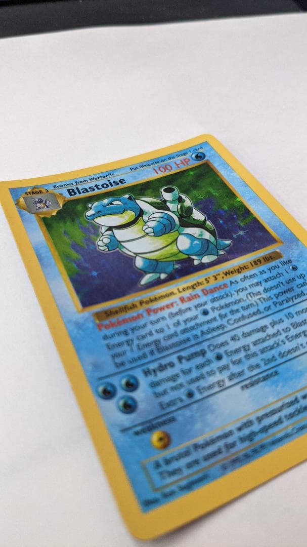 BLASTOISE SHADOWLESS 2/102 英語版 カメックス