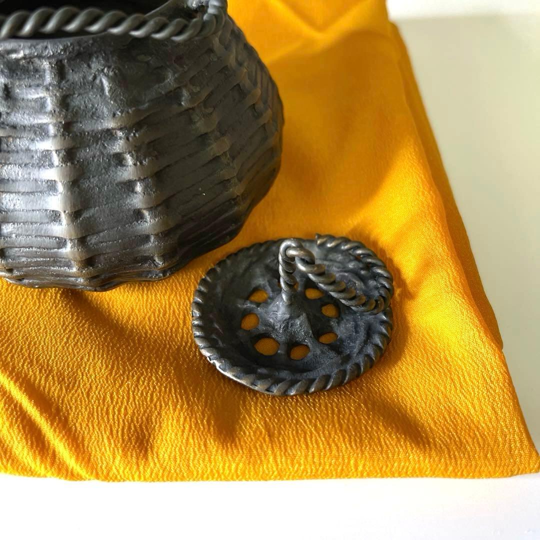 『茶道具』ショウウンカワセミ 1960 茶釜