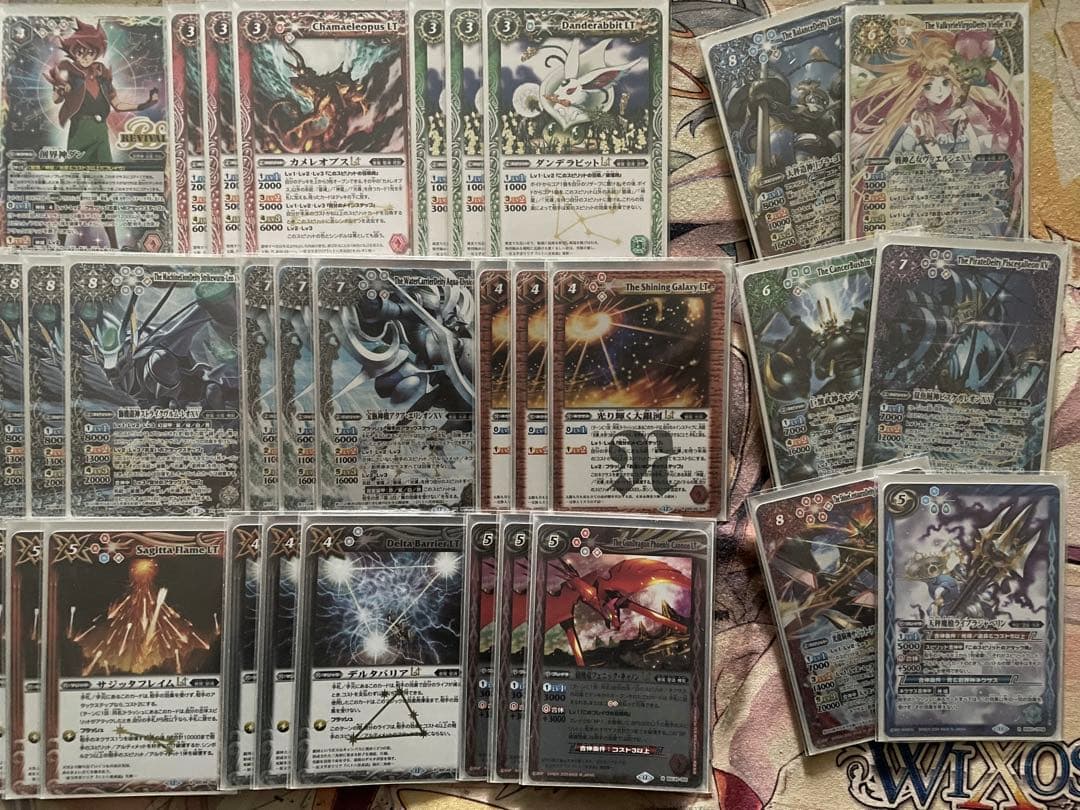 バトスピ XV光導デッキ+パーツ付き