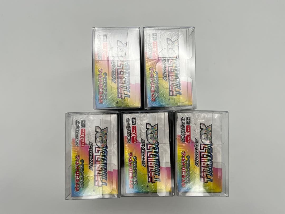 ポケモンカードハイクラスパック【テラスタルフェスex】未開封シュリンク付5BOX