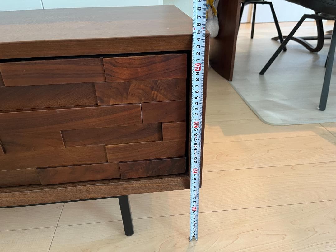 ち*る様 IDC大塚家具　カバロ テレビボードW150㎝×D43㎝×H45㎝