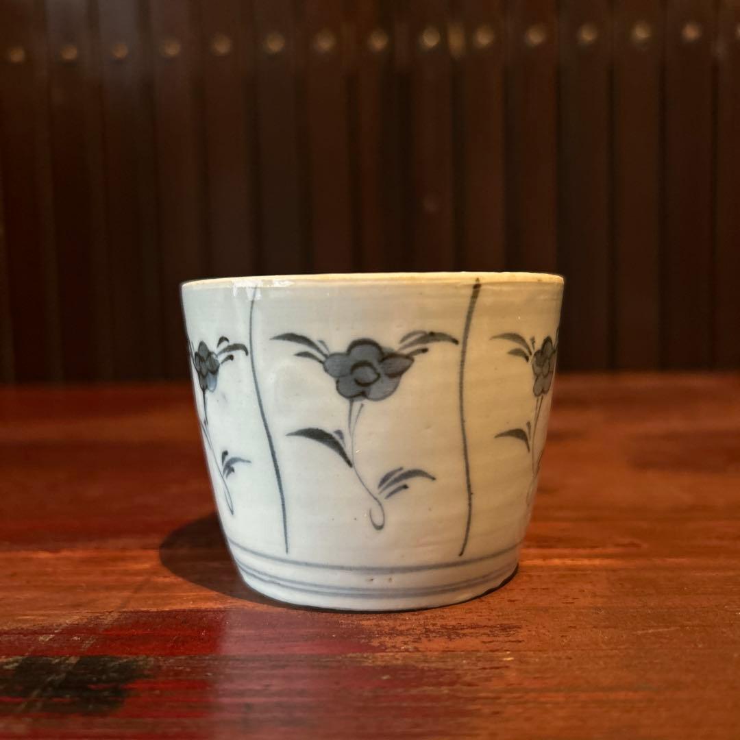 古伊万里染付　猪口　江戸後期