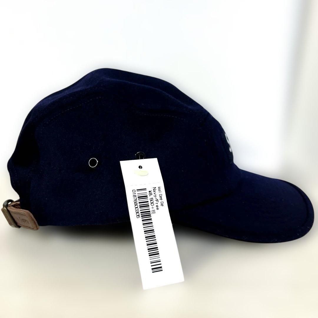 Supreme 20fw Wool Campcap Navy ロロピアーナ