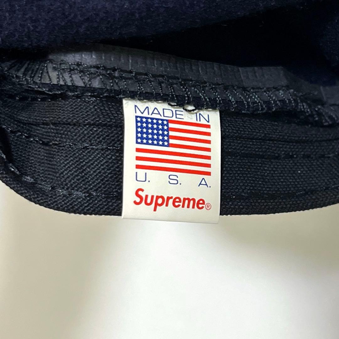 Supreme 20fw Wool Campcap Navy ロロピアーナ