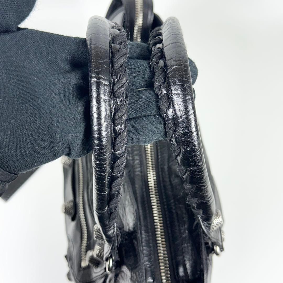 BALENCIAGA 2way バッグ 黒 ジャイアントシティ 173084