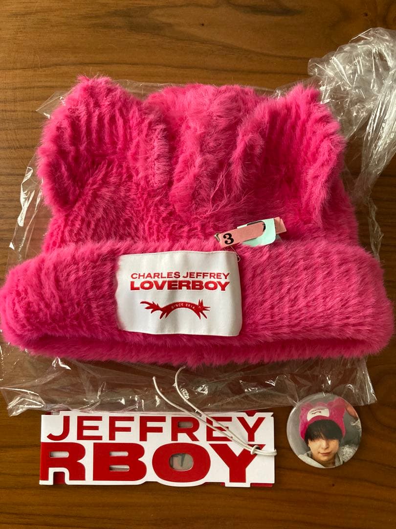 最終値下げ！佐久間大介さん着用　ラバーボーイ猫耳ビーニー