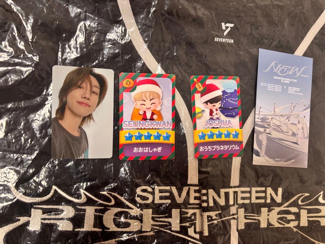 SEVENTEEN セブチ THE8 ユニフォームシャツ& FC特典 トレカ