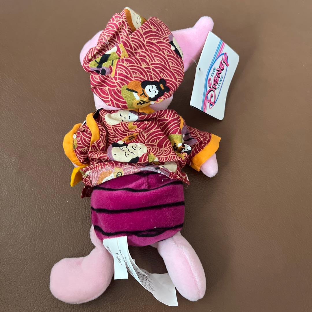 七福神　くまのプーさん、ピグレット、ティガー　　ぬいぐるみ　3体　廃盤品