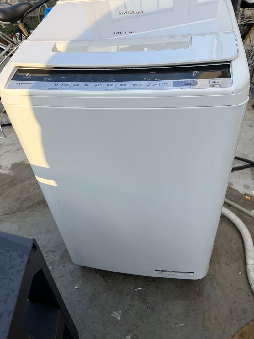 HITACHI 8kg 全自動洗濯機 BW-V80C 2018年