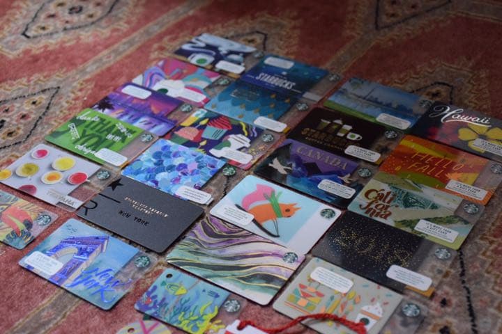 世界のスターバックスカード