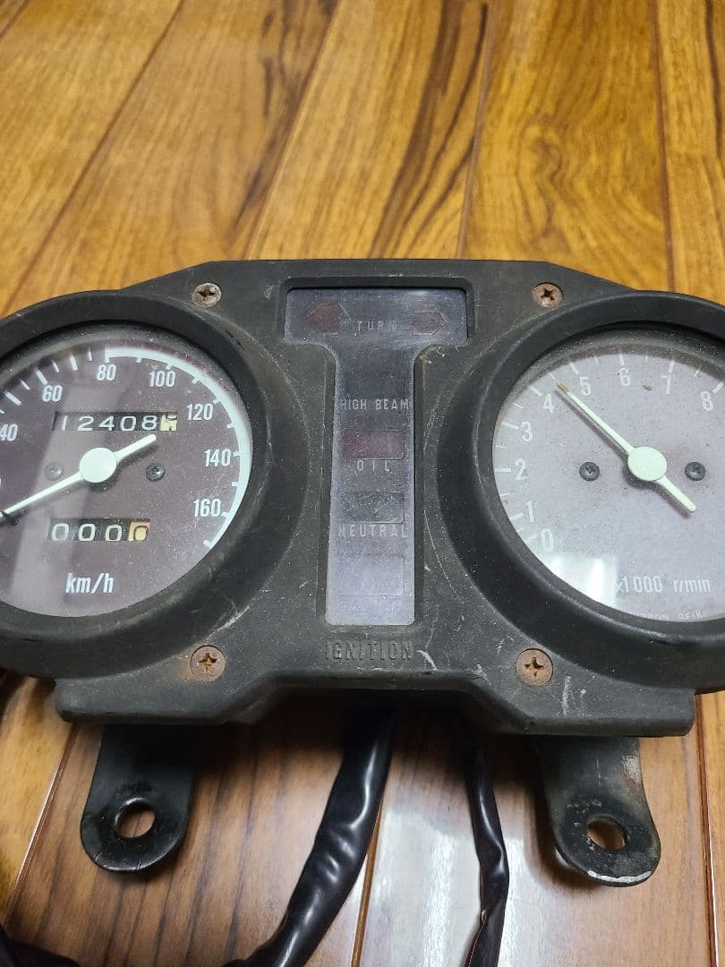 GSX250E　GSX400E　ザリ　メーター