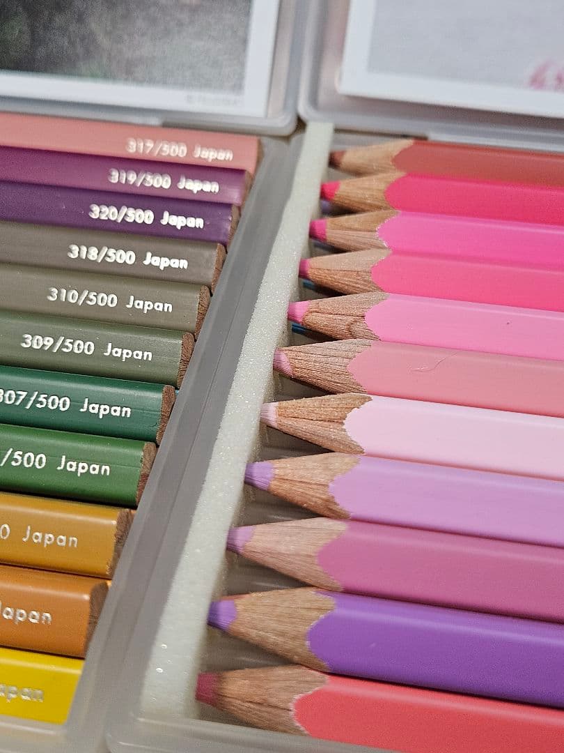 フェリシモ500色の色えんぴつ TOKYO SEEDS 全セット 未使用 希少品