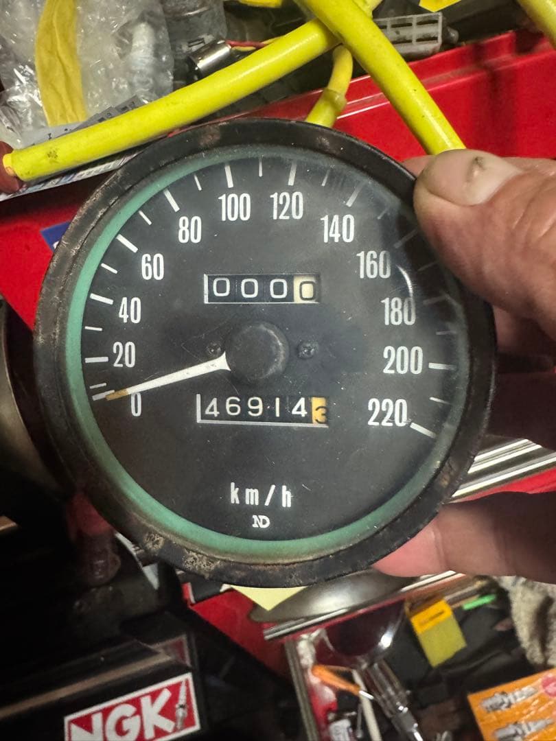 Z1？　KZ系？スピードメーター