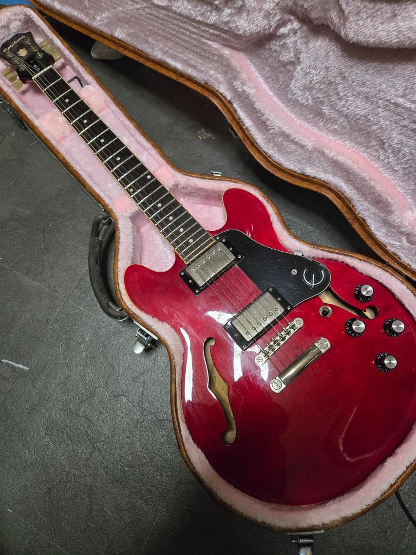 エピフォンES３３９赤色