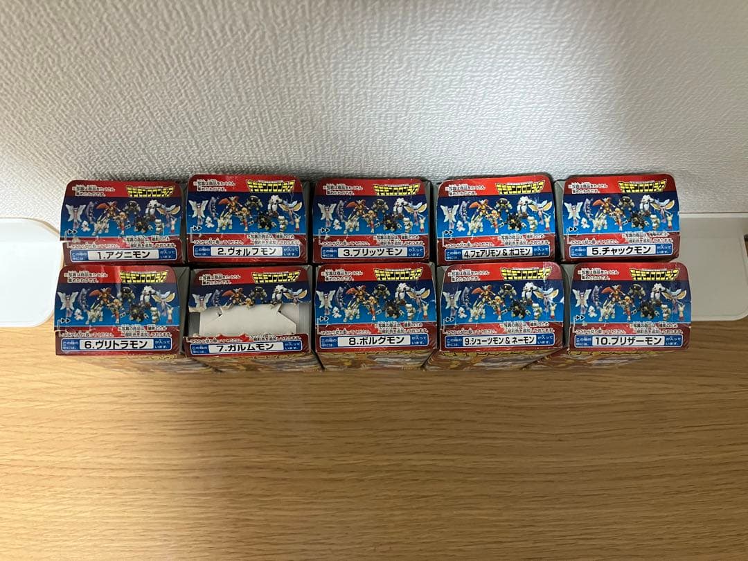 デジモンフロンティア 新品未使用 フィギュア コレクション 全種類