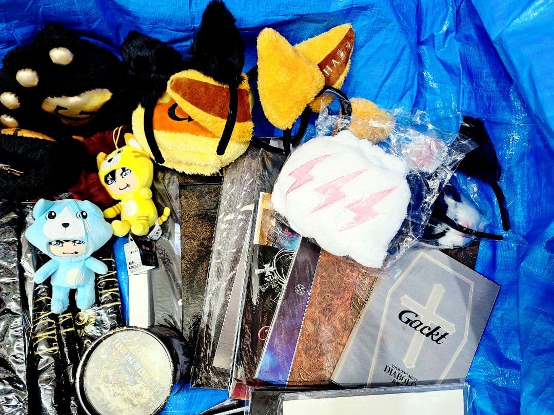 GACKT グッズまとめ ツアーパンフレット/写真集/タオル/ぬいぐるみなど　A