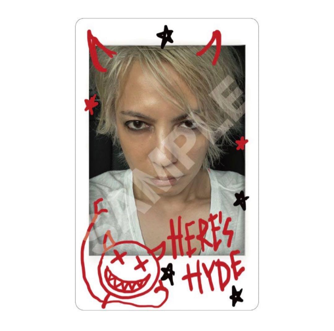 HYDE ガチャ　チェキ風カード　２種セット　HYGACHA ハイガチャ