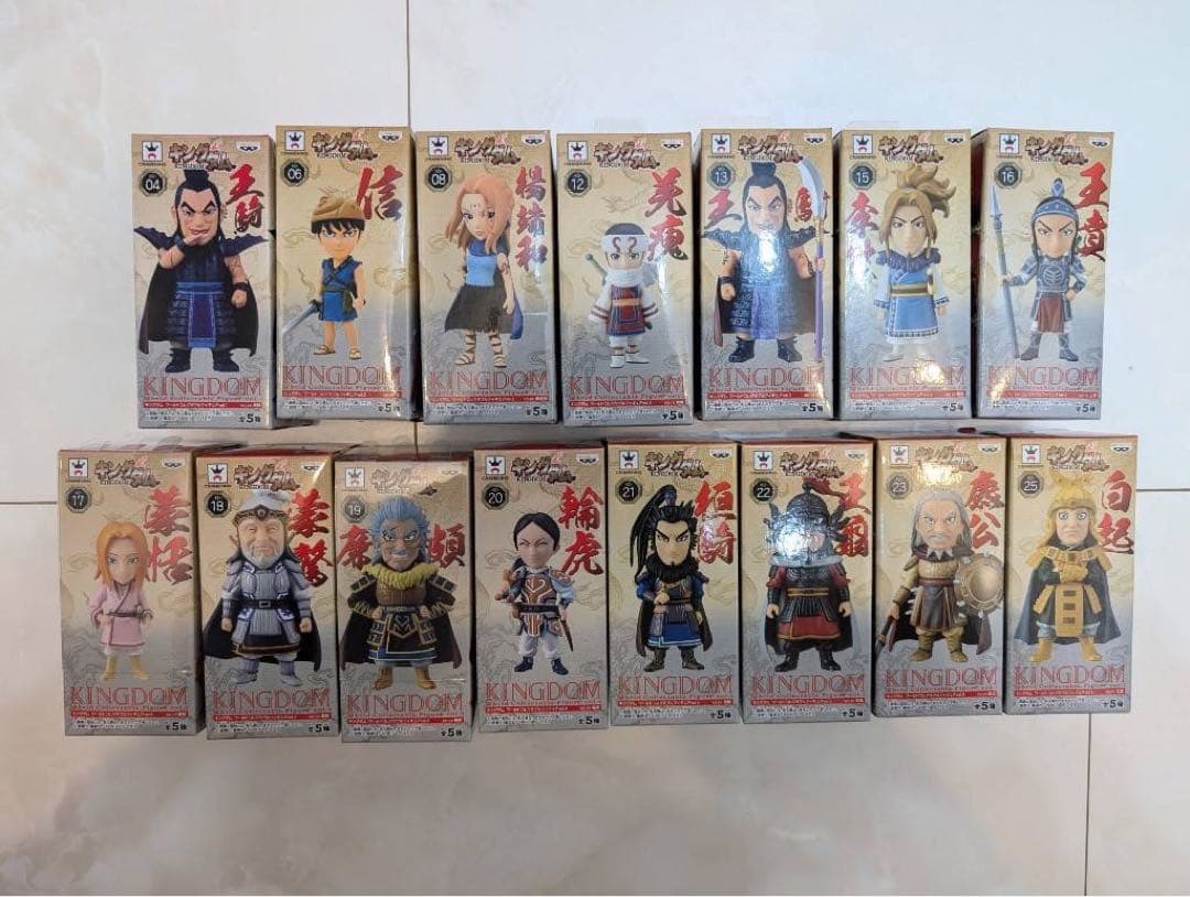 キングダム　ワールドコレクタブル　未開封
