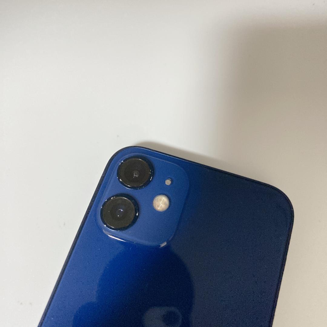 【美品】iPhone12mini 128GB SIMフリー MGDP3J/A 青