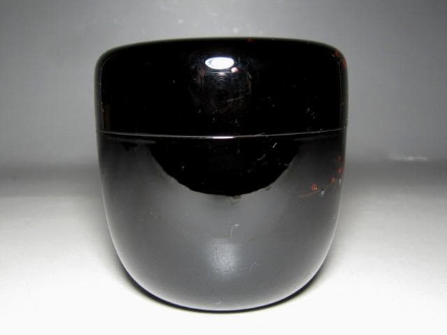 八雲塗 山根進(雙進・そうしん) 内銀桜絵大棗 表千家十三代即中斎花押 m144