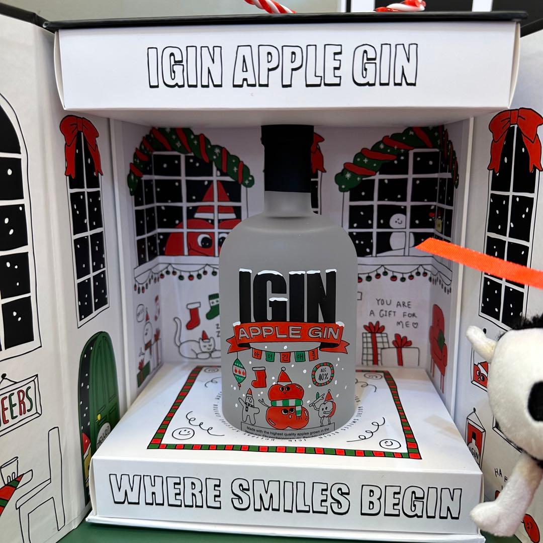 【限定】ジン IGIN クリスマスBOX ブラック APPLE