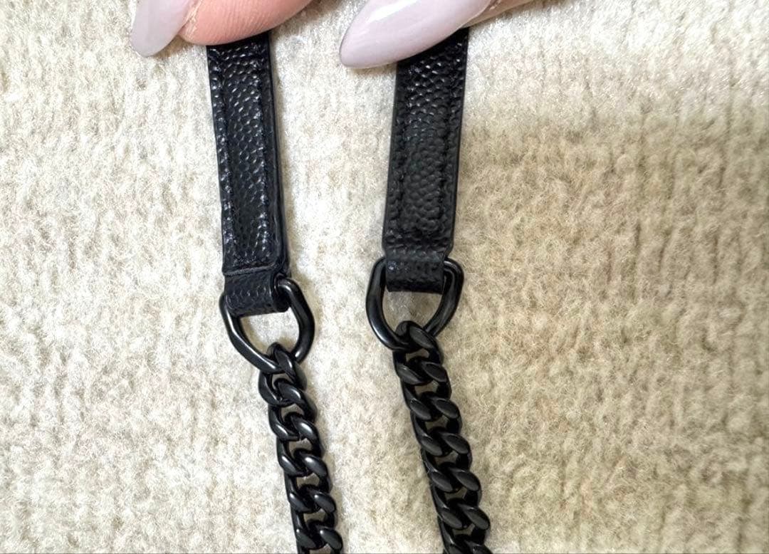 【超美品】SAINT LAURENT ブラック ショルダーバッグ