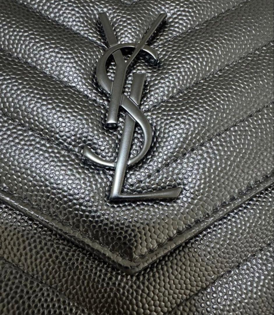 【超美品】SAINT LAURENT ブラック ショルダーバッグ