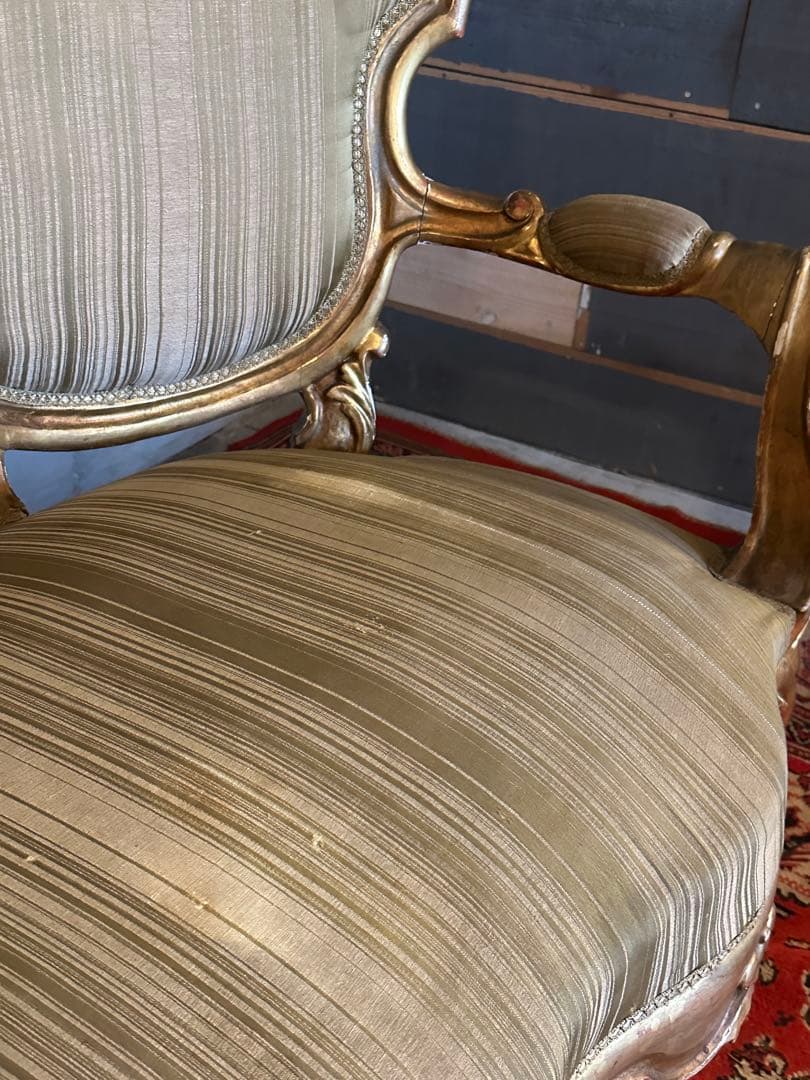 【東京都内23区配送無料】ルイ15世　ソファースタジオ　撮影　ディスプレイ用