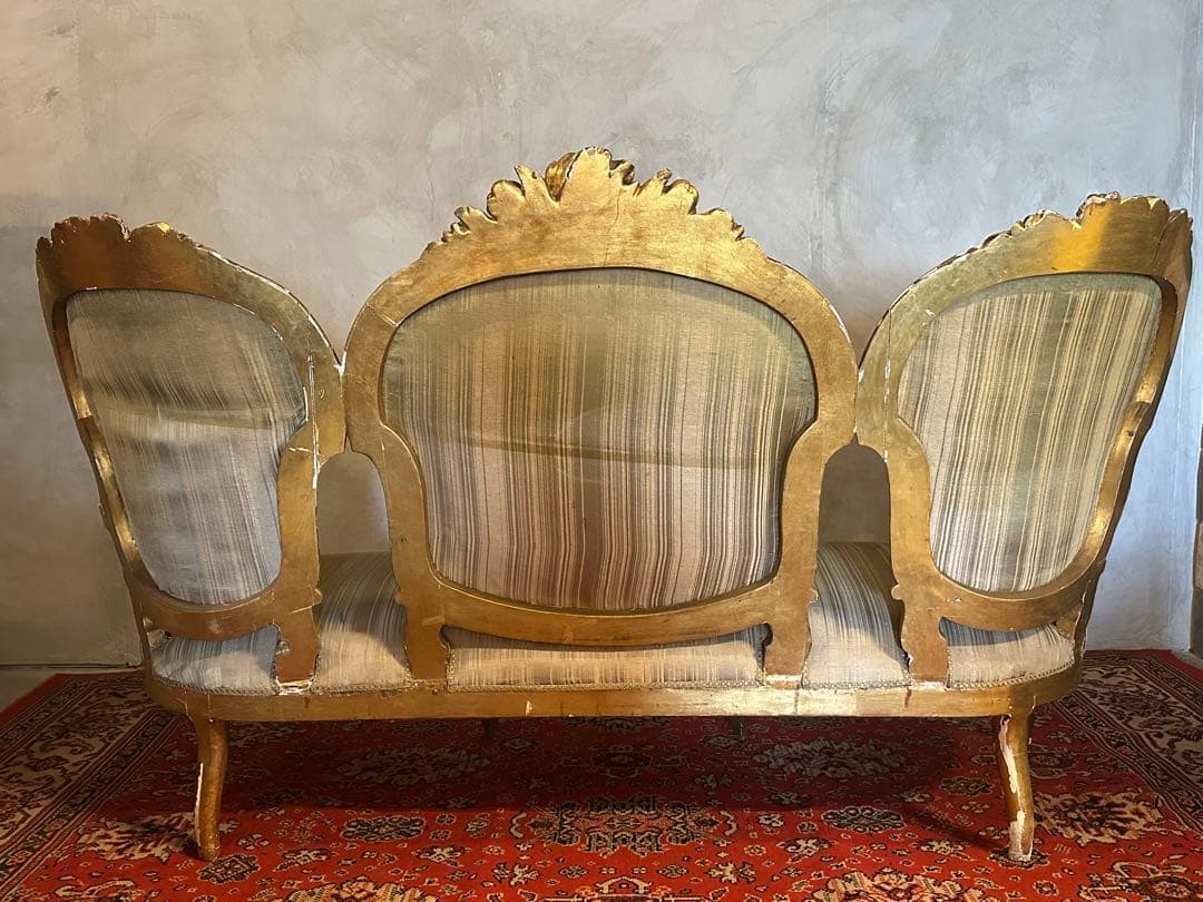 【東京都内23区配送無料】ルイ15世　ソファースタジオ　撮影　ディスプレイ用