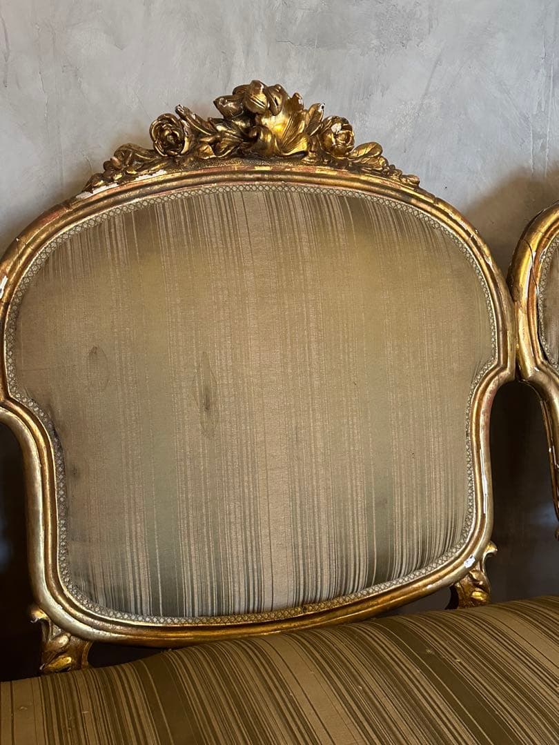 【東京都内23区配送無料】ルイ15世　ソファースタジオ　撮影　ディスプレイ用