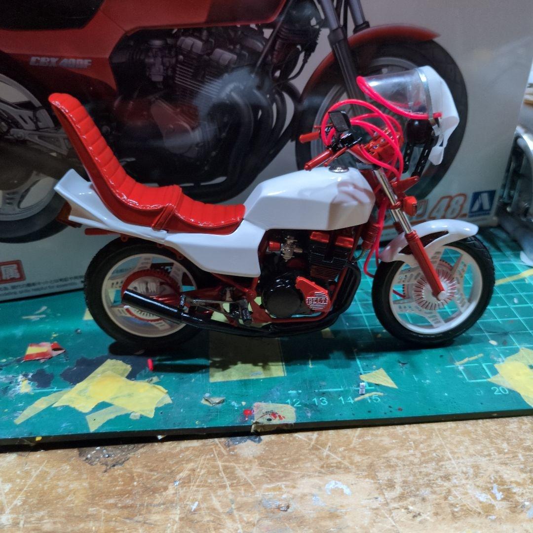 CBX400F プラモデル 族車仕様