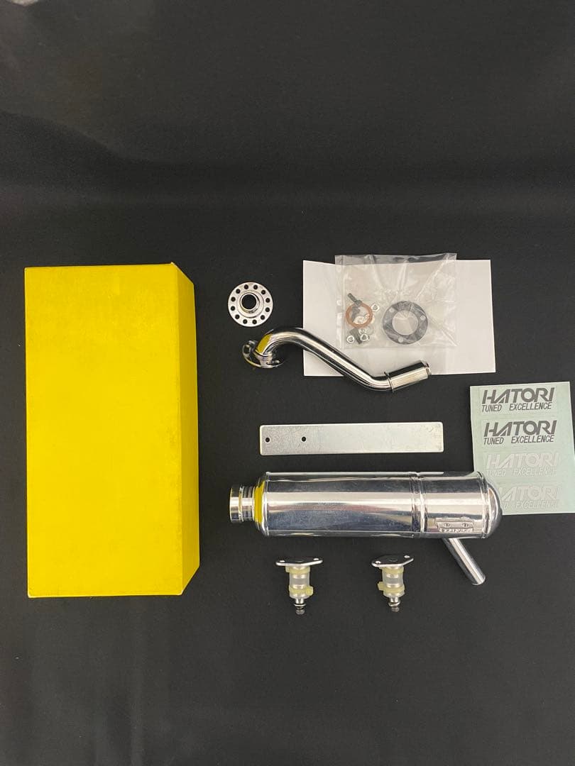 ハットリモデル　クーリングヘッダー　サイレンサー　ラジコンエンジン用